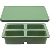 Microgarden Silicone Freezer Tray 4 Portion - Eucalyptus